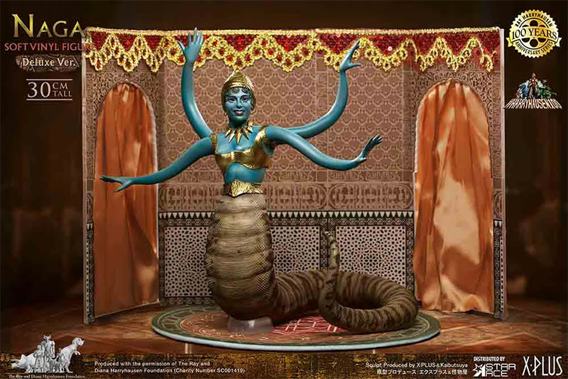 Star Ace Toys Ray Harryhausen Snake Woman Naga Deluxe Statue